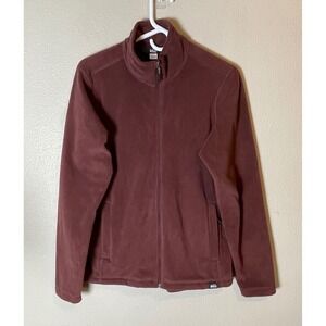 REI Co-op Fleece Jacket Women's Full Zip Burgundy‎ Outdoor Activewear